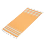 מגבת חוף כותנה גדולה עם פרנזים