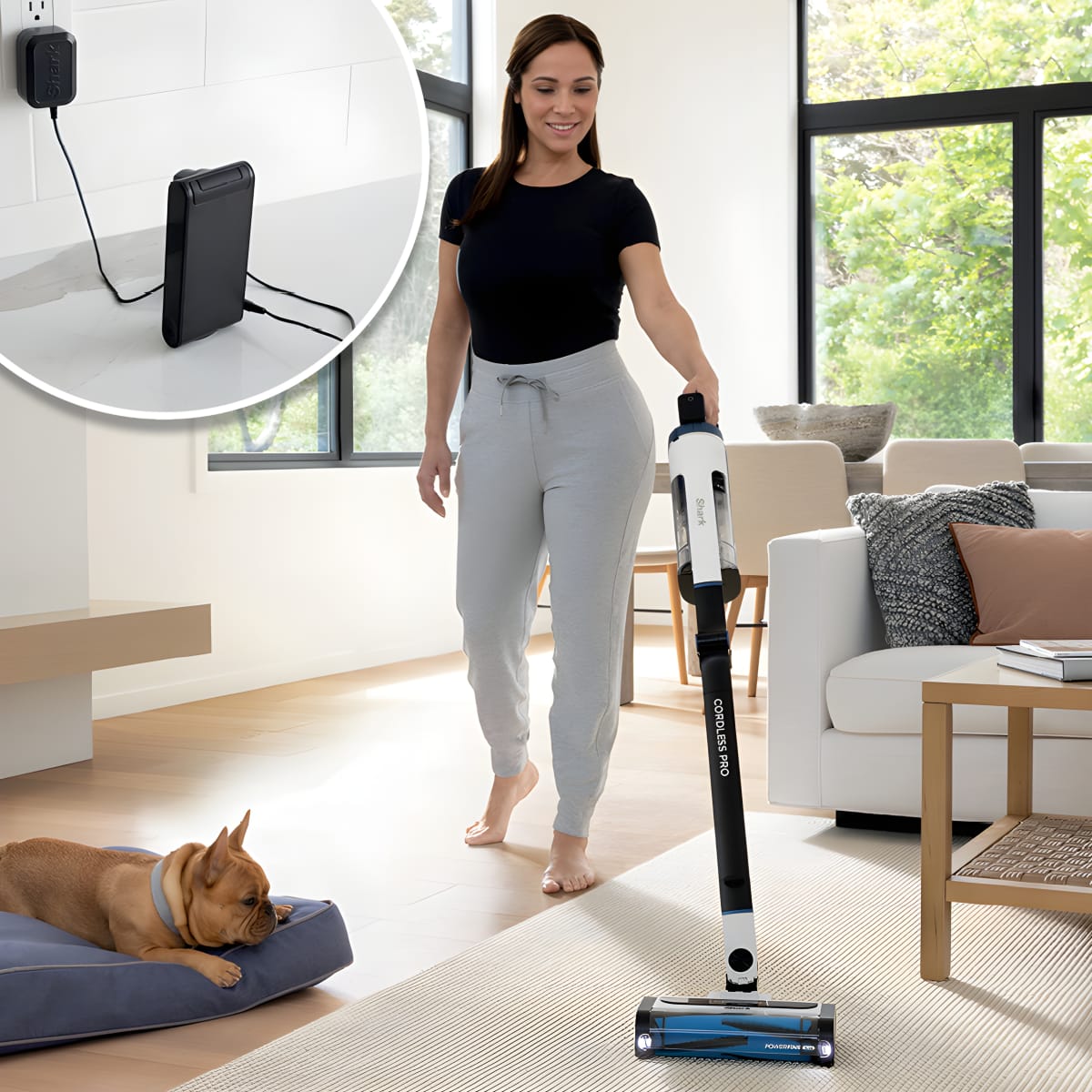 שואב אבק אלחוטי מתקדם שארק הייפר פלוס