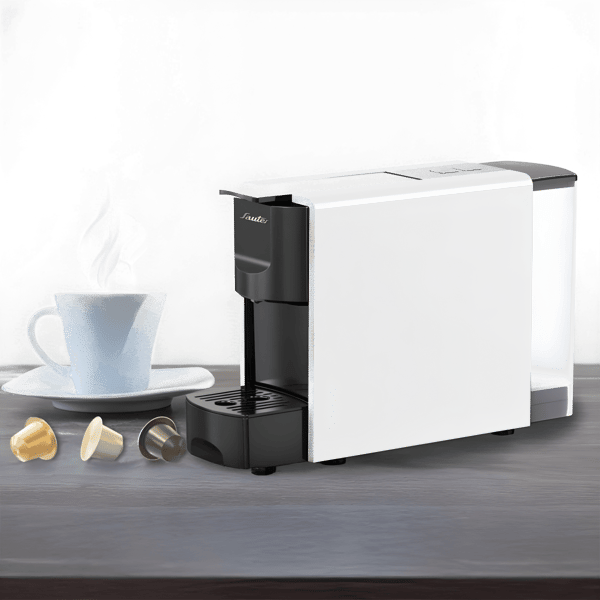 Compact 1000W Coffee Machine by Sauter in White