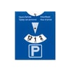 כרטיס חניה עמיד משוקלל בפי-וי-סי