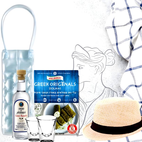 סט מתנות ייחודי בסגנון יווני