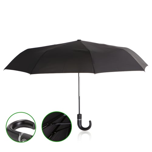 מטריה קלאסית בעיצוב אלגנטי שחור