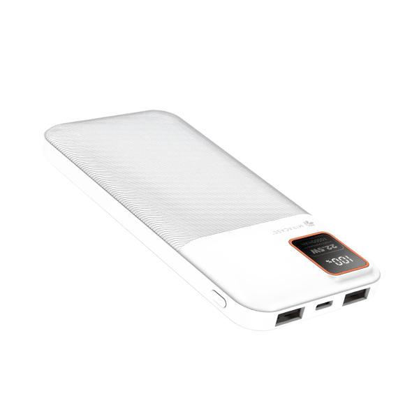 סוללת טעינה אלחוטית מהירה MIRACASE 10000mAh עם צג LCD