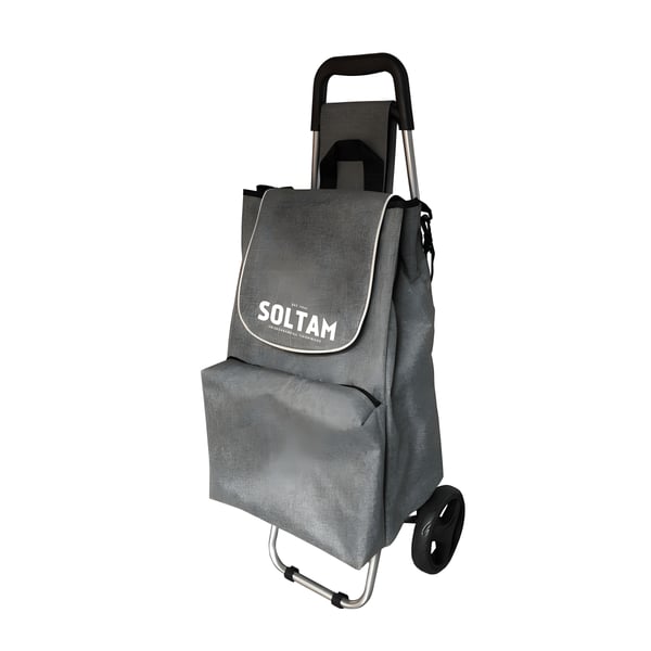Shopping Cart with 40L Cooling Compartment by SOLTAM