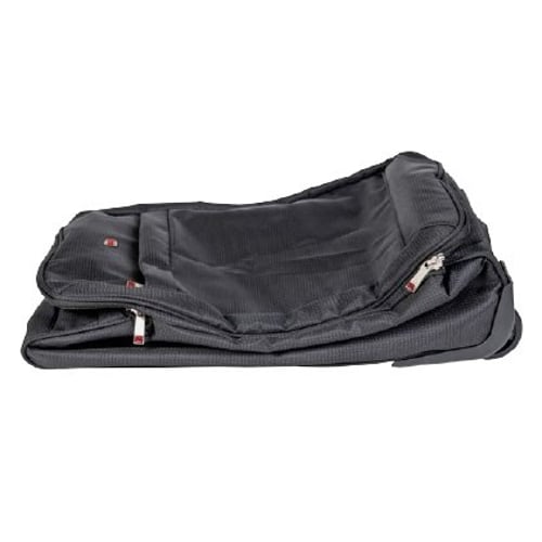 מארז נסיעות קומפקטי עם מזוודה SWISS FLAT ותיק רחצה יוקרתי