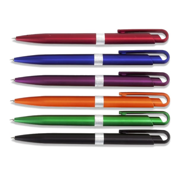 Premium Ballpoint Pen with Silver Accent - Luxurious Writing Experience