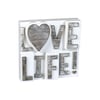 Decorative Wooden Sign for Home - Love & Life