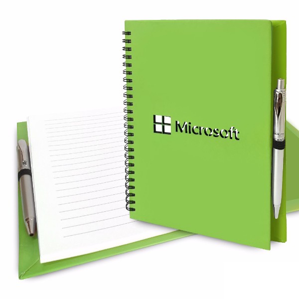 מחברת כריכה קשה עם לוגו ממותג - מתנה עסקית מרשימה