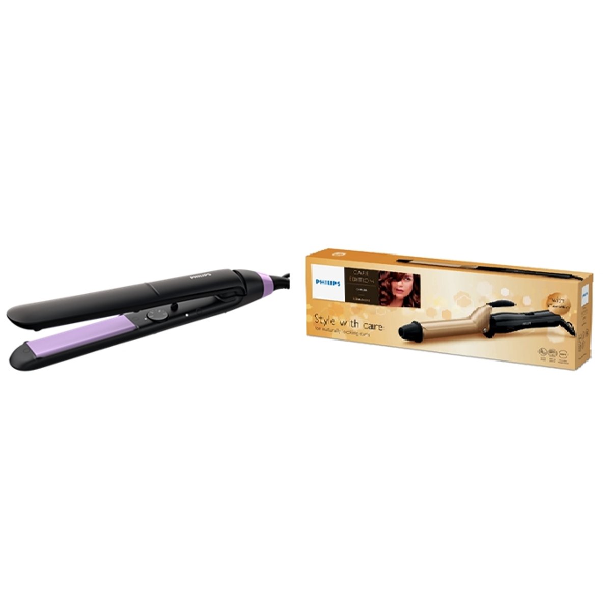 מארז עיצוב שיער עם מסלסל ומחליק PHILIPS