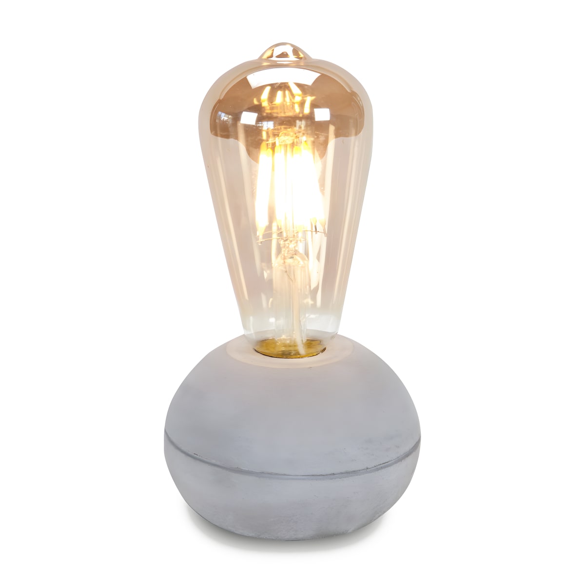 מנורת לונה מעוצבת עם נורת LED