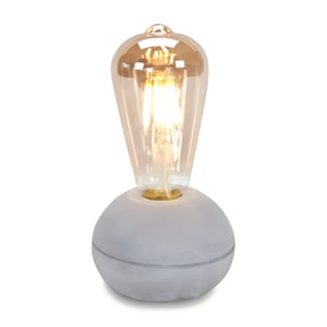 מנורת לונה מעוצבת עם נורת LED