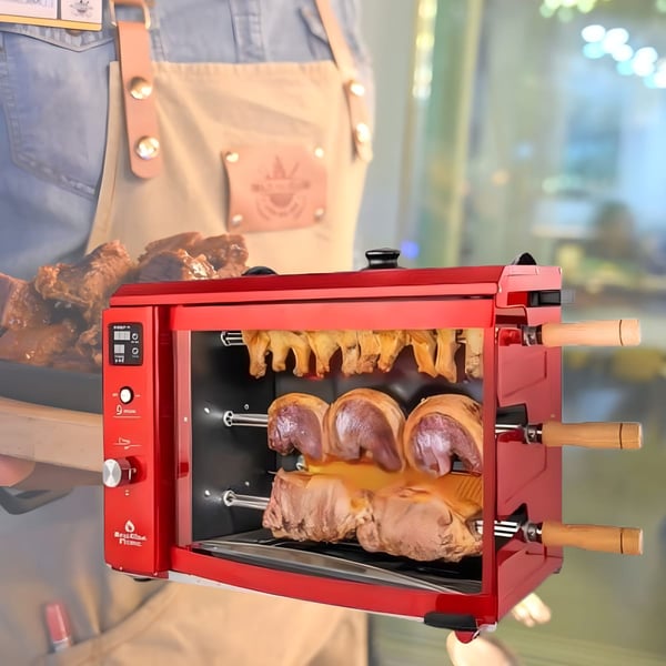 Rotisserie Roasting Machine for Chicken and Meats
