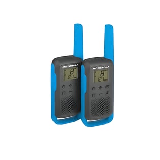 ערכת ווקי טוקי דואלית של מוטורולה עם טווח עד 8 ק"מ