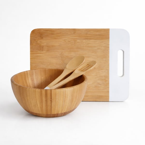 Luxury Bamboo Salad Set
