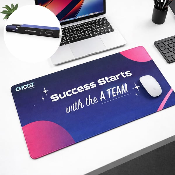 פד גדול מעוצב לשולחן עבודה לעכבר מקלדת ועוד - הדפס צבעוני