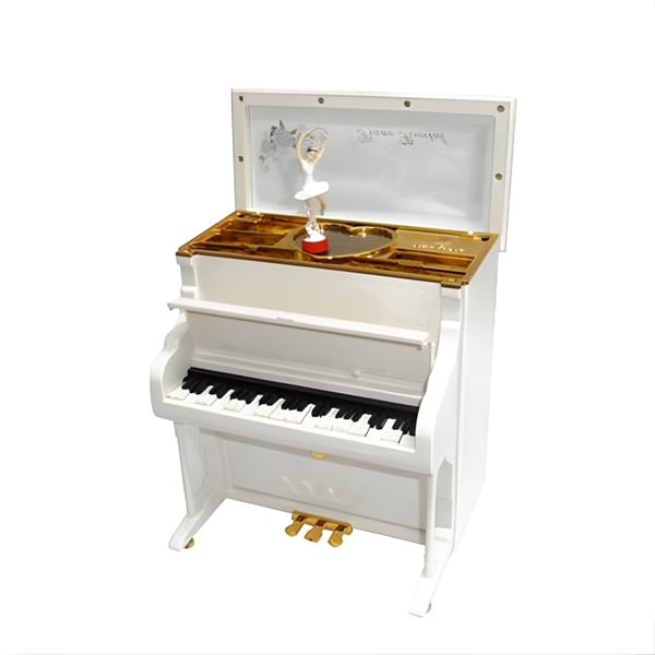 Large Ballerina Piano with Jewelry for Girls
