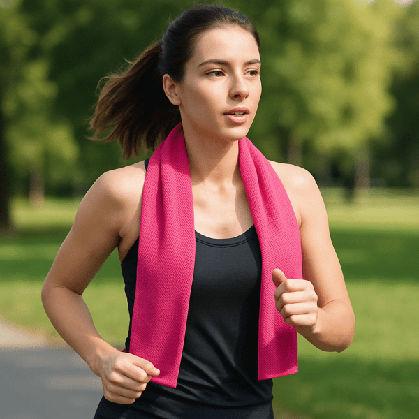 Cooling Sports Towel - Immediate Relief During Workouts
