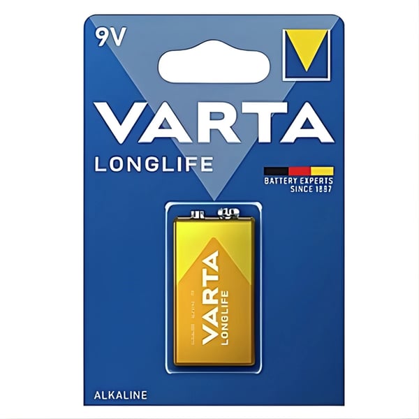 סוללת VARTA 9V - אידיאלית לצרכים ביתיים ותעשייתיים