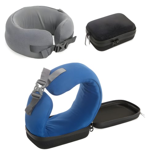 כרית אורטופדית לצוואר עם קיפול MEMORY FOAM