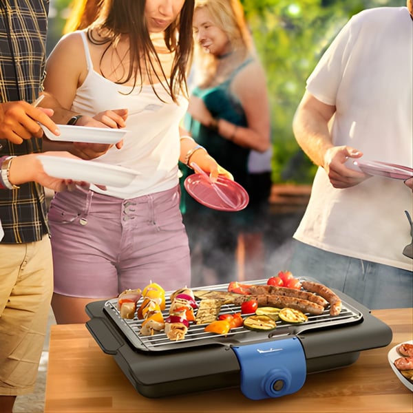 Moulinex Electric Grill with Elevated Legs