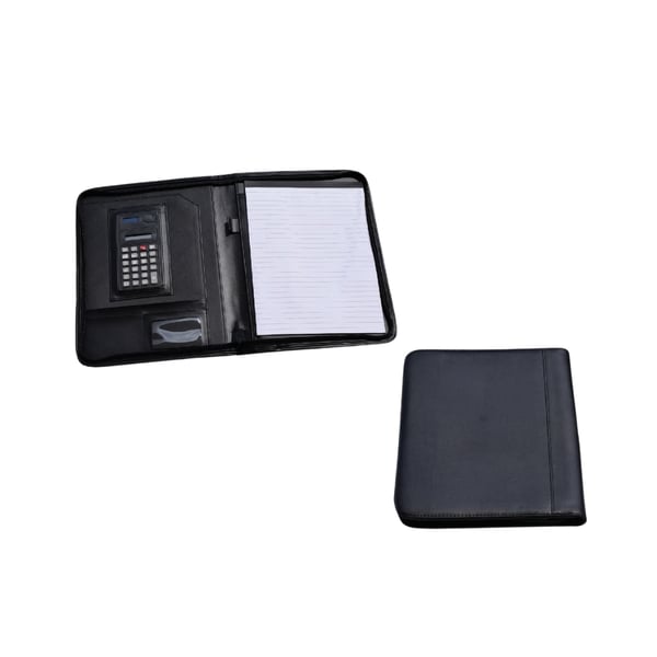 מכתביה מחשבון ורוכסן PU - מתנה עסקית מעולה