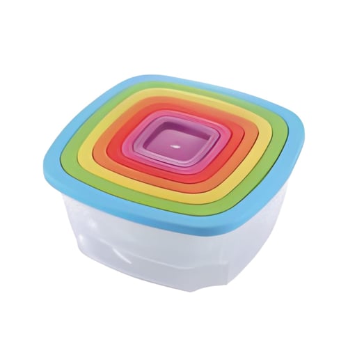 מארז אטרקטיבי של 7 קופסאות אחסון מעוצבות