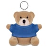 Teddy Bear Plush Keychain with Cotton T-Shirt for Logo Printing