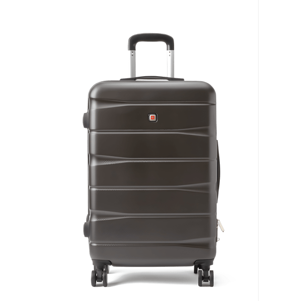 מזוודת עלייה למטוס SWISS WINNER 20 אינץ׳ עם 8 גלגלים מתרחבים