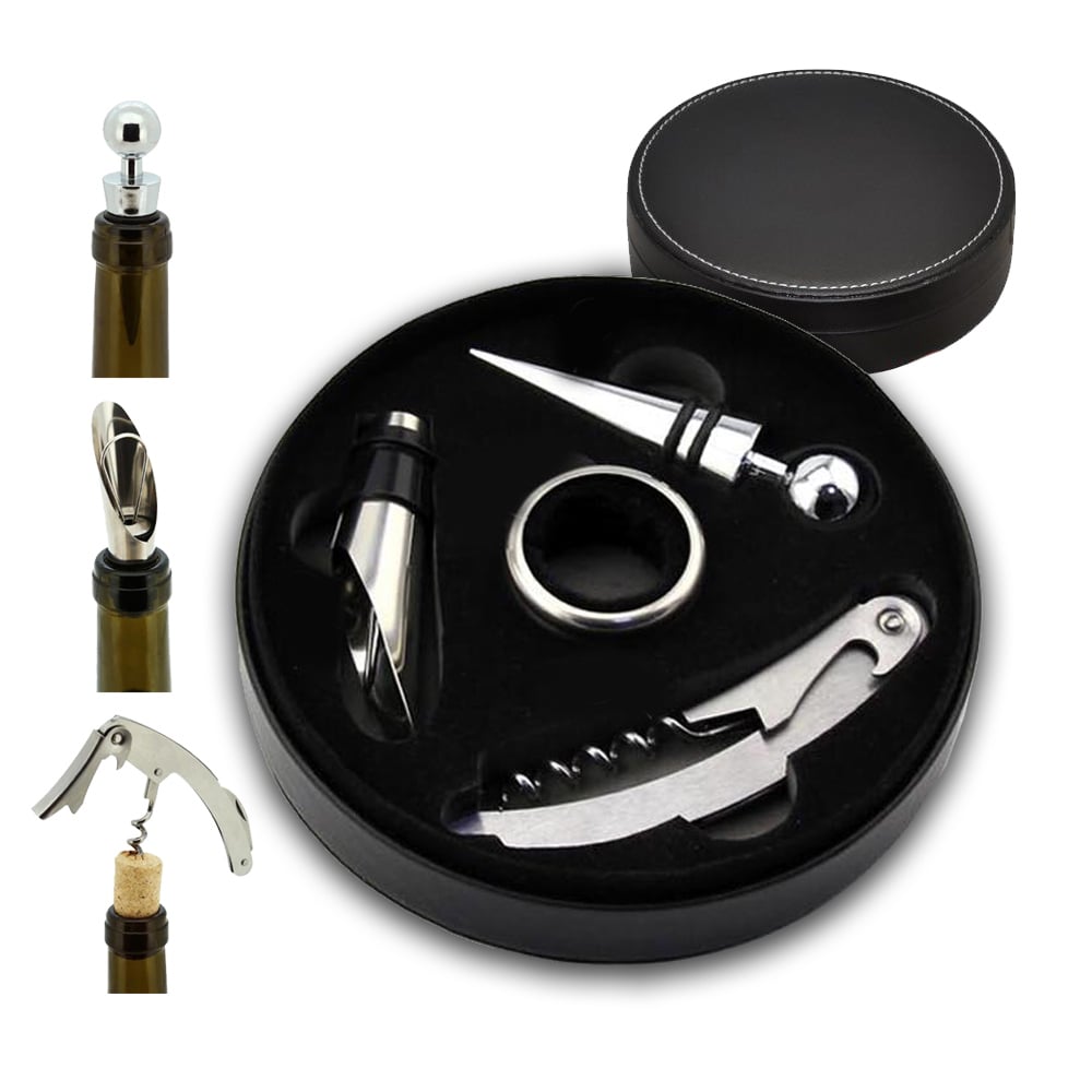 סט אביזרי יין מעוצב - מתנה עסקית יוקרתית