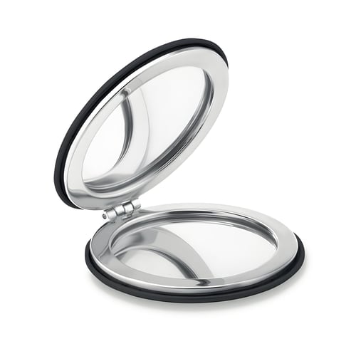 מראת קוסמטיקה עגולה עם סגירה מגנטית