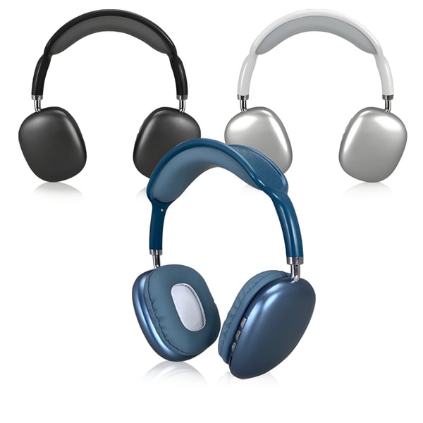 Stylish Metallic Bluetooth Headphones by EVERCHARGE
