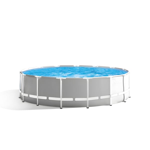 Large Round Swimming Pool with Poles by INTEX 457X122