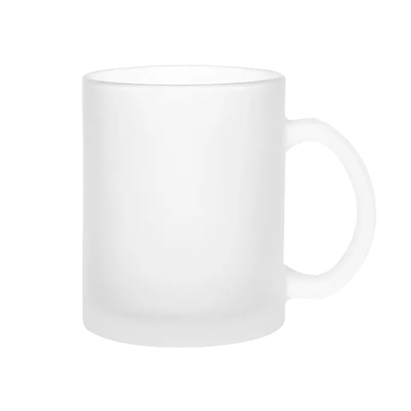 מאג זכוכית חלבי פרוסטי בנפח 330 מ"ל