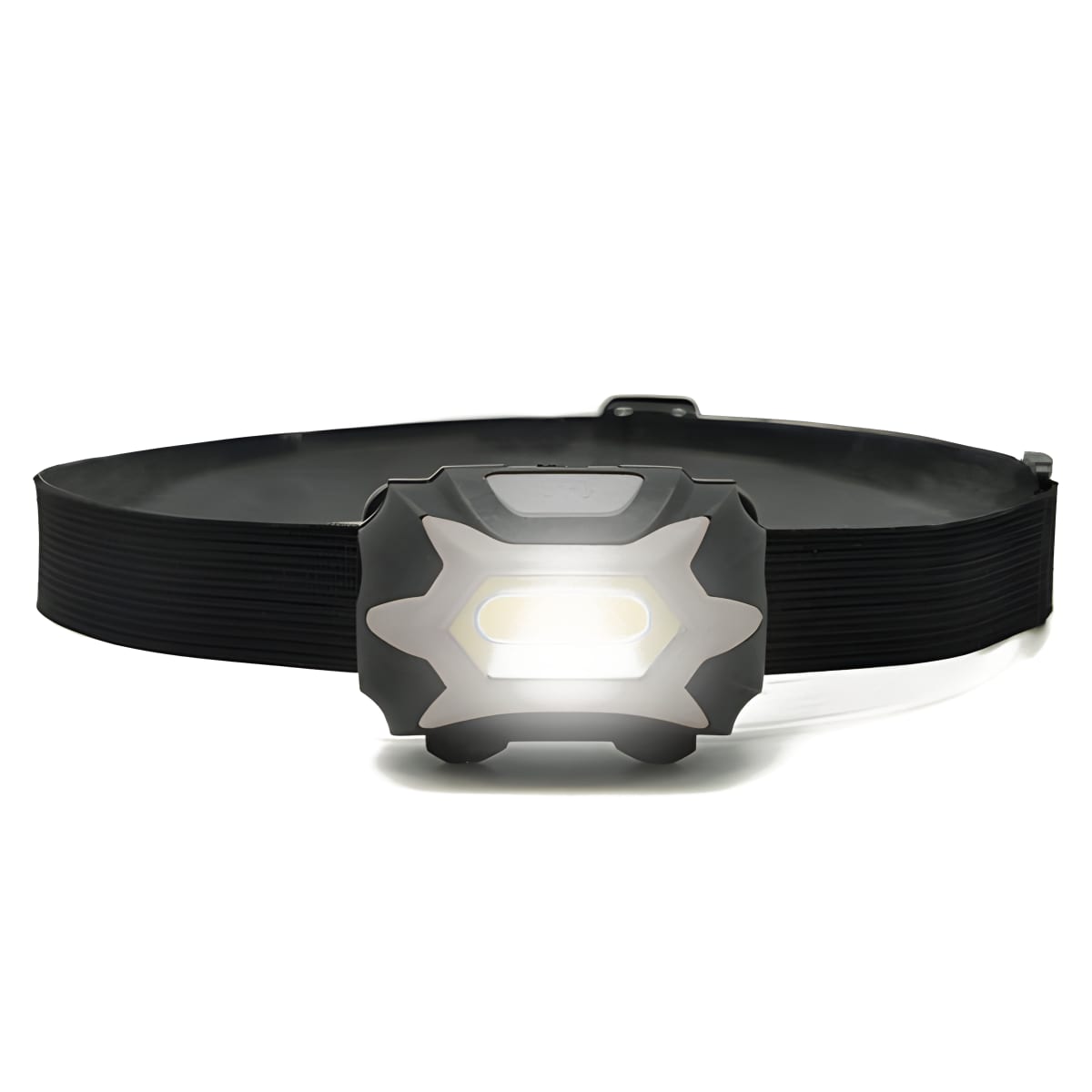 פנס ראש LED עמיד במים עם קליפס התפריטה