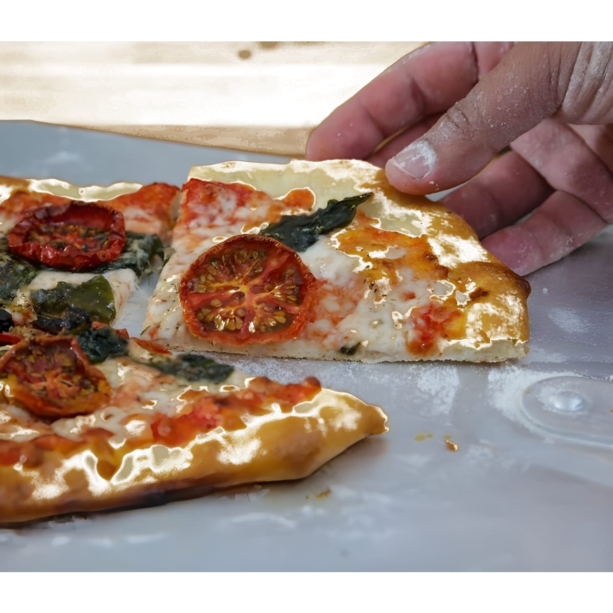 מכשיר להכנת פיצה עם עוצמה מקצועית מבית סמוראי