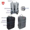 Orthopedic Laptop Backpack with Aluminum Handle - Paris Model