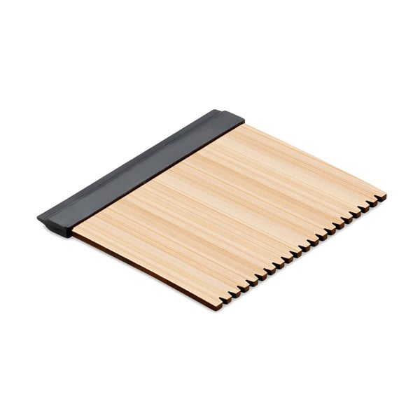 Eco-Friendly Bamboo Ice Scraper with Serrated Edge