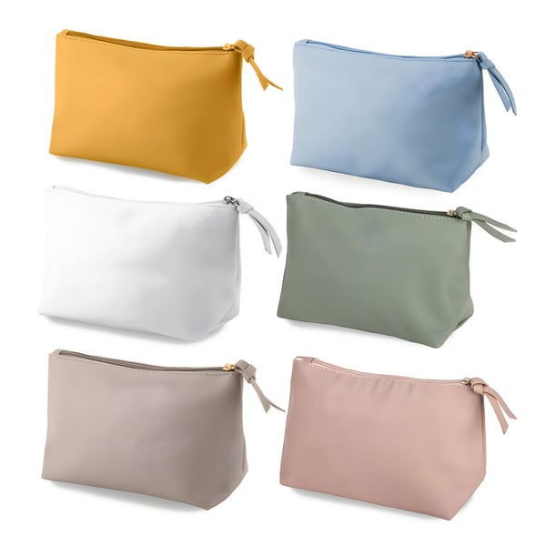 תיק יוקרתי לכלי איפור וטיפוח – קורל