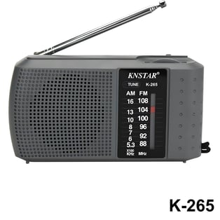 מקלט רדיו נייד מודרני KNSTAR