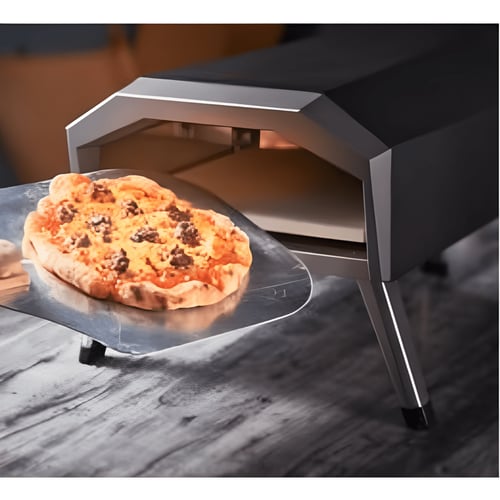 טאבון גז נייד 13 אינץ' עם אבן שמוט ועוצמת חום 550° מבית SIRIUS LIVING