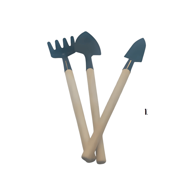 Miniature Gardening Tool Set with Green Pocket Sprayer