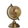 Elegant Copper Base Decorative Globe