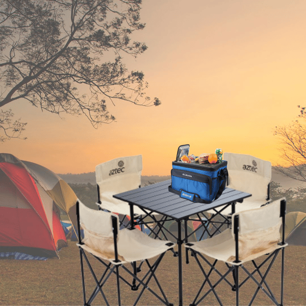 סט ריהוט שטח AZTEC עם צידנית Columbia