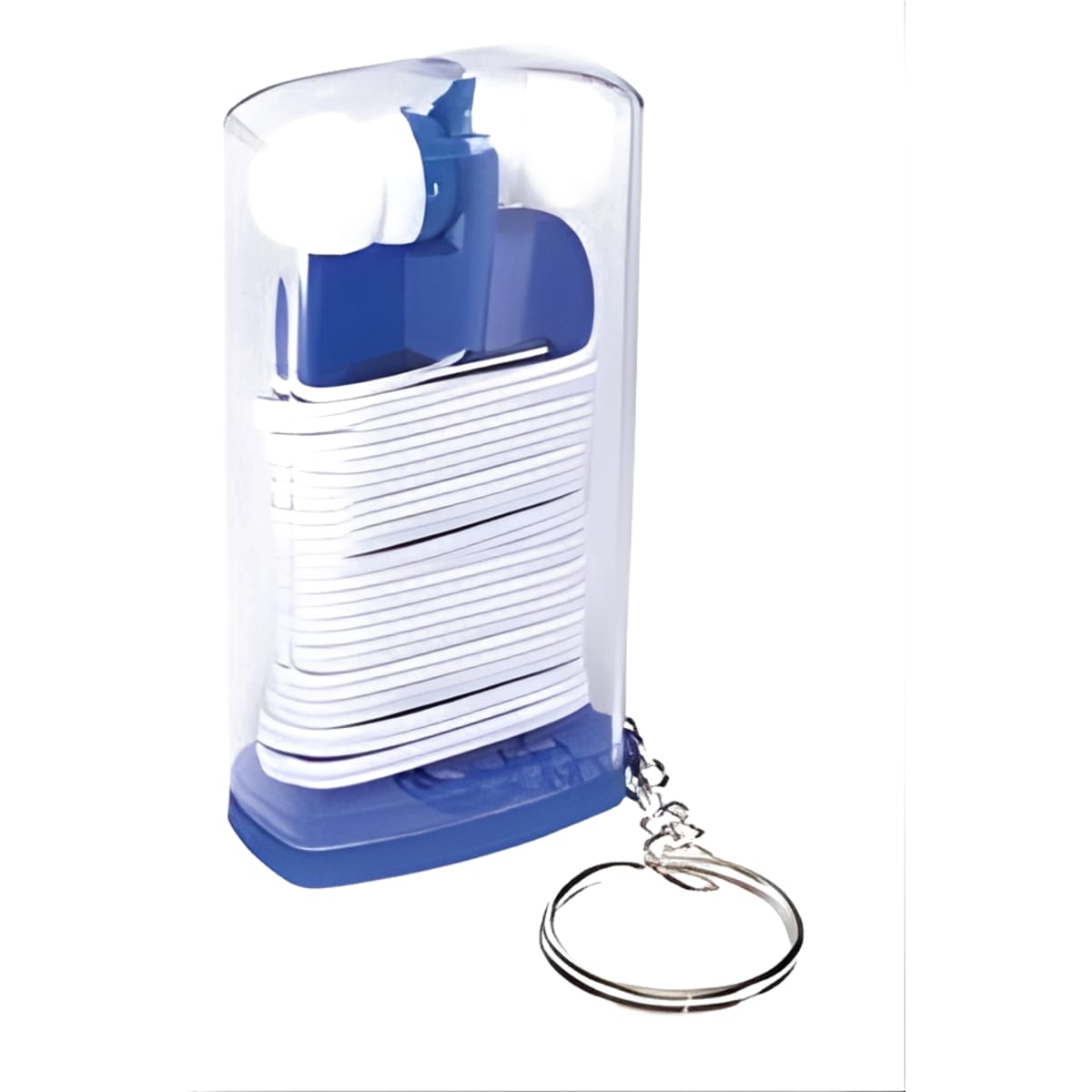 אוזניות איכותיות עם קופסאת נשיאה נוחה ומחזיק מפתחות