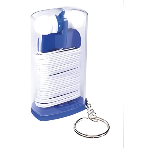 אוזניות איכותיות עם קופסאת נשיאה נוחה ומחזיק מפתחות