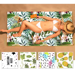 לונג יחיד מבד אינטרלוק משודרג עם הדפסה מלאה