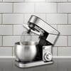 Powerful 1300W Silver Electric Mixer with 6L Bowl by Sauter