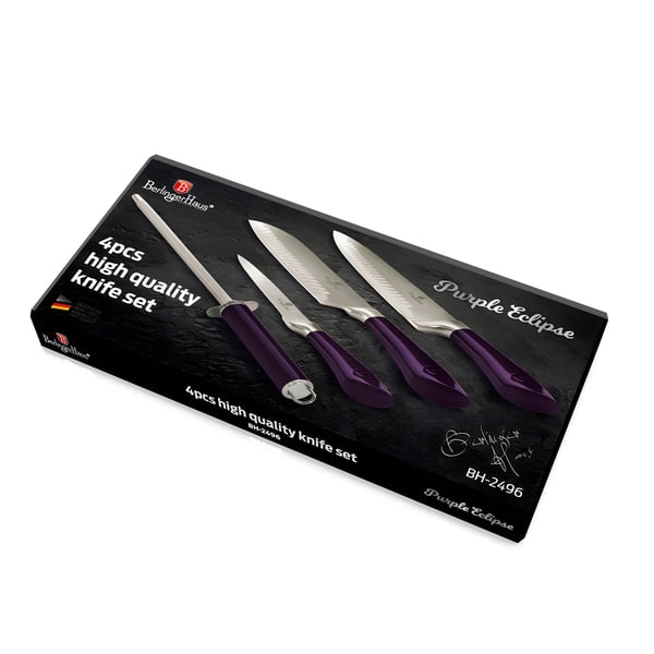 Premium Purple Knife Set for the Kitchen