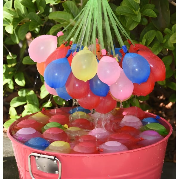 Self-Sealing Water Balloon Set - 111 Pieces