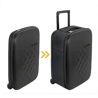 Rollink's Thinnest Smart Folding Suitcase for Carry-On 21''